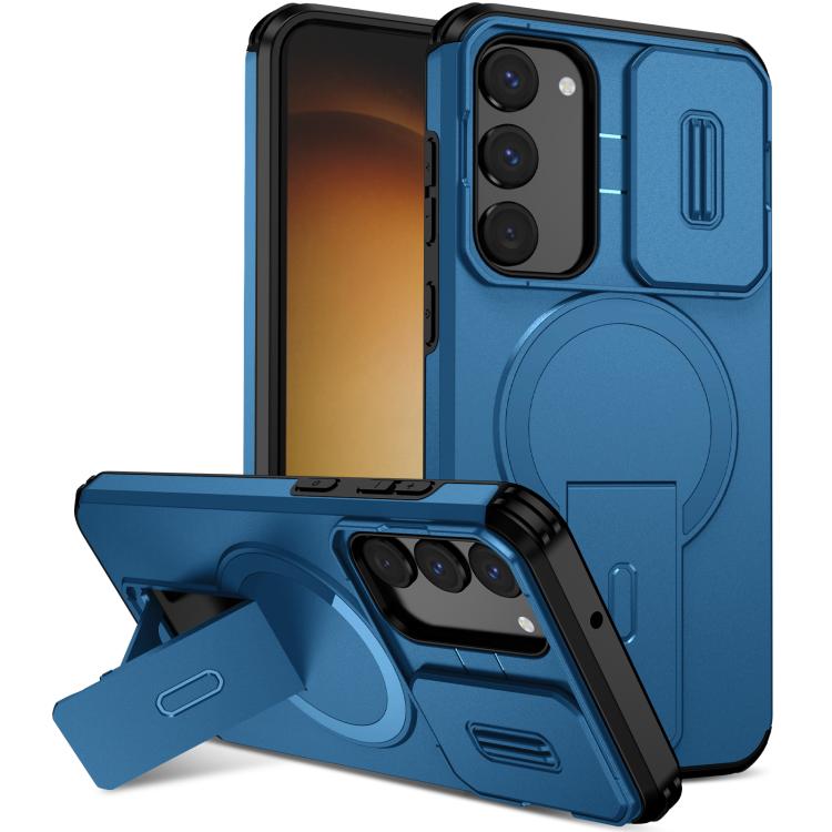 Custodia per telefono con supporto MagSafe scorrevole Camshield, For Samsung Galaxy S24+ 5G, For Samsung Galaxy S23 Ultra 5G, For Samsung Galaxy S23+ 5G