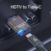 4K 30Hz HDTV to Thunderbolt Type-C HD Adapter