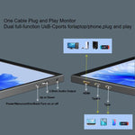 Monitor portatile IPS 10,5 pollici con HDMI e Type-C