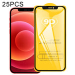 Pellicola vetro temperato 9D per iPhone 12, 12 Mini, 12 Pro