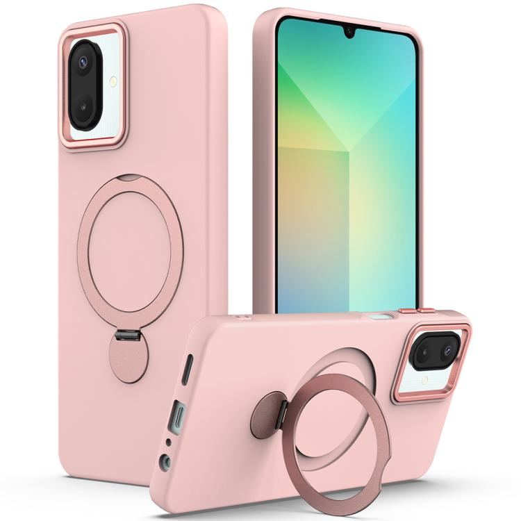 Custodia per telefono ibrida in TPU e PC con anello girevole Gen1.5, For Samsung Galaxy A07 / M17e / F07e / A08, For Samsung Galaxy A17 / A26 / F17 / A18, For Samsung Galaxy A37 5G, For Samsung Galaxy A57 5G