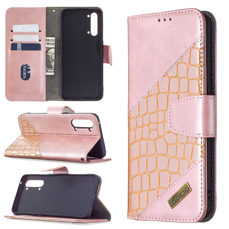 Custodia in pelle sintetica a vibrazione orizzontale con trama in coccodrillo abbinata con portafoglio, supporto e slot per carte, For OPPO Find X2 Lite, For Samsung Galaxy A42 5G