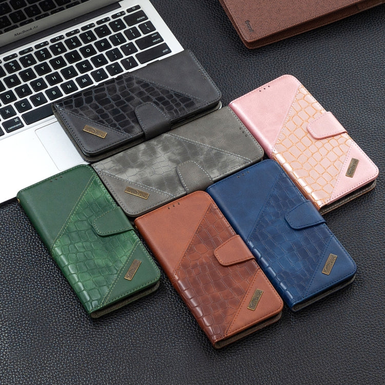 Custodia in pelle sintetica a vibrazione orizzontale con trama in coccodrillo abbinata con portafoglio, supporto e slot per carte, For OPPO Find X2 Lite, For Samsung Galaxy A42 5G