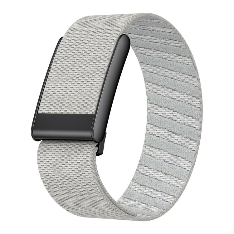 Cinturino per orologio sportivo xDfind in nylon elastico con motivo twill e fibbia nera, ideale per lo sport., For WHOOP 5.0 Standard Version