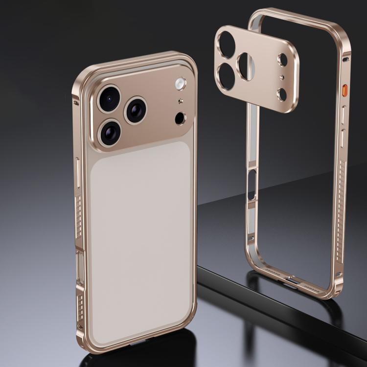 Custodia Armor con telaio in metallo antiscivolo su entrambi i lati e copriobiettivo., For iPhone 17 Pro Max, For iPhone 17 Pro, For iPhone 17, For iPhone 16 Pro Max