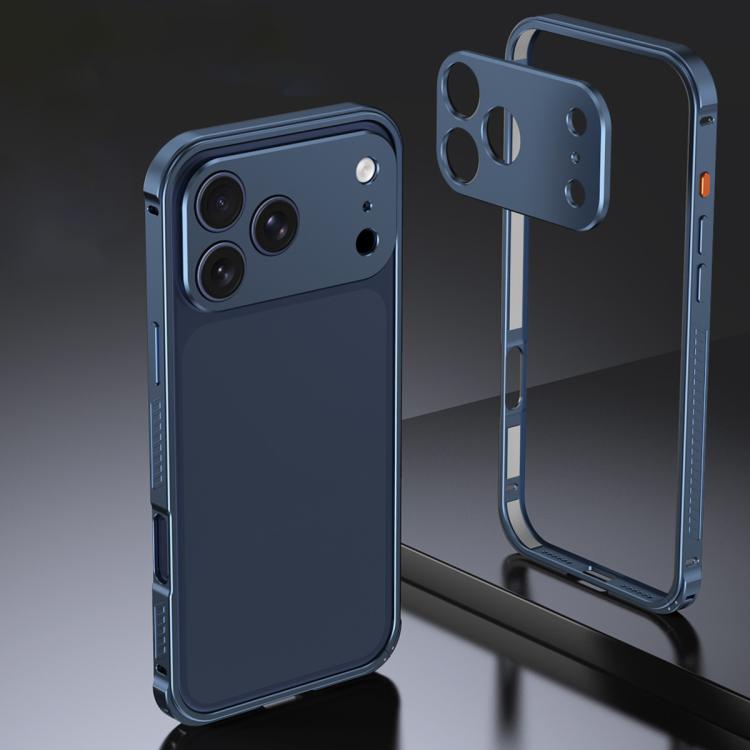 Custodia Armor con telaio in metallo antiscivolo su entrambi i lati e copriobiettivo., For iPhone 17 Pro Max, For iPhone 17 Pro, For iPhone 17, For iPhone 16 Pro Max