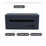 Stampante termica per etichette e codici a barre POS-9260 con supporto, AU Plug, EU Plug, US Plug, UK Plug