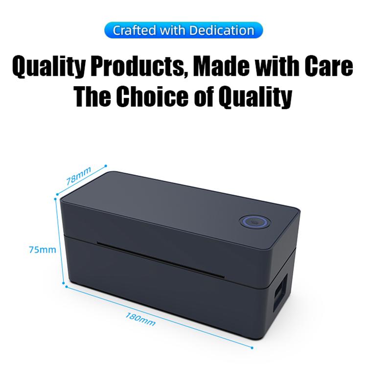 Stampante termica per etichette e codici a barre POS-9260 con supporto, AU Plug, EU Plug, US Plug, UK Plug