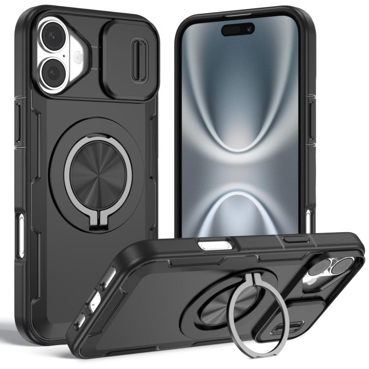 Supporto girevole Camshield, custodia per telefono MagSafe, For iPhone 16 Pro Max, For iPhone 16 Pro, For iPhone 16 Plus, For iPhone 16