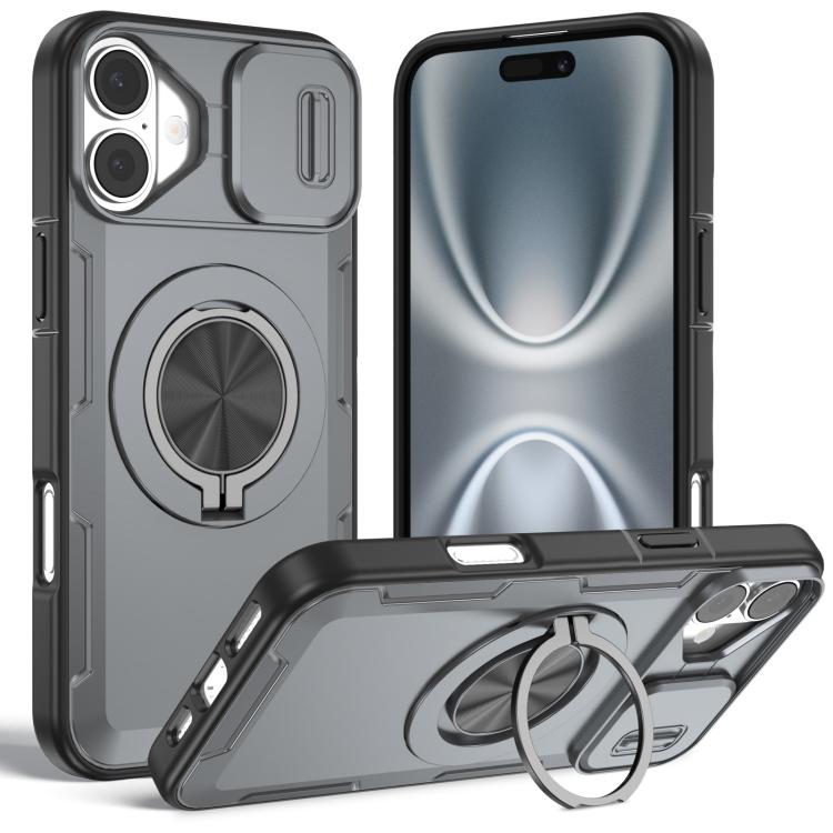 Supporto girevole Camshield, custodia per telefono MagSafe, For iPhone 16 Pro Max, For iPhone 16 Pro, For iPhone 16 Plus, For iPhone 16