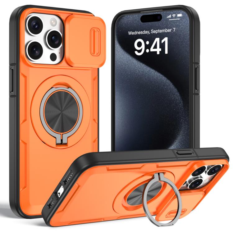 Supporto girevole Camshield, custodia per telefono MagSafe, For iPhone 15 Pro Max, For iPhone 15 Pro, For iPhone 15 Plus, For iPhone 15