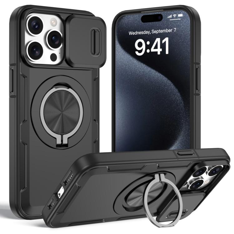 Supporto girevole Camshield, custodia per telefono MagSafe, For iPhone 15 Pro Max, For iPhone 15 Pro, For iPhone 15 Plus, For iPhone 15