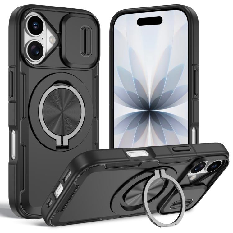 Supporto girevole Camshield, custodia per telefono MagSafe, For iPhone 17e / 16e, For iPhone 17 Pro Max, For iPhone 17 Pro, For iPhone 17