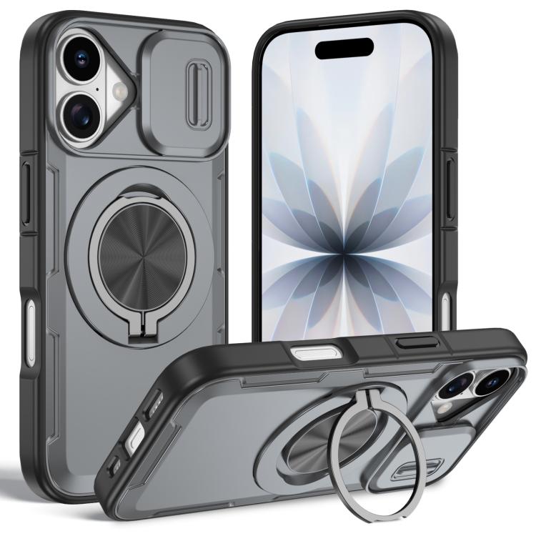 Supporto girevole Camshield, custodia per telefono MagSafe, For iPhone 17e / 16e, For iPhone 17 Pro Max, For iPhone 17 Pro, For iPhone 17