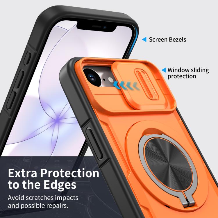 Supporto girevole Camshield, custodia per telefono MagSafe, For iPhone 17e / 16e, For iPhone 17 Pro Max, For iPhone 17 Pro, For iPhone 17