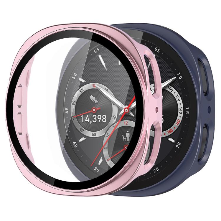 Cover protettiva per orologio xDfind con pellicola temperata integrata e finitura satinata in PC., For Samsung Galaxy Watch8 44mm, For Samsung Galaxy Watch8 40mm