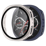 Cover protettiva per orologio xDfind con pellicola temperata integrata e finitura satinata in PC., For Samsung Galaxy Watch8 44mm, For Samsung Galaxy Watch8 40mm