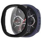 Cover protettiva per orologio xDfind con pellicola temperata integrata e finitura satinata in PC., For Samsung Galaxy Watch8 44mm, For Samsung Galaxy Watch8 40mm