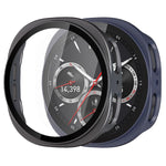 Cover protettiva per orologio xDfind con pellicola temperata integrata e finitura satinata in PC., For Samsung Galaxy Watch8 44mm, For Samsung Galaxy Watch8 40mm
