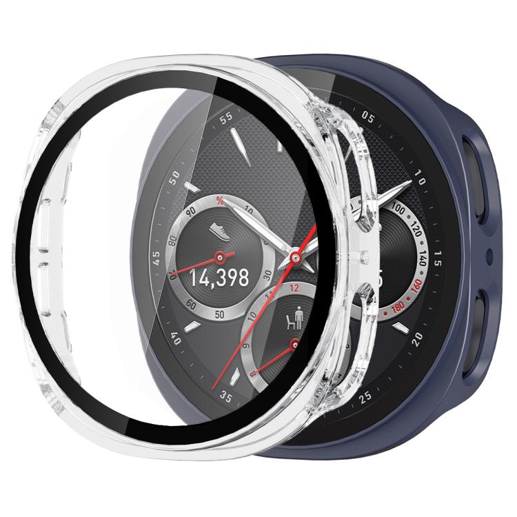 Cover protettiva per orologio xDfind con pellicola temperata integrata e finitura satinata in PC., For Samsung Galaxy Watch8 44mm, For Samsung Galaxy Watch8 40mm