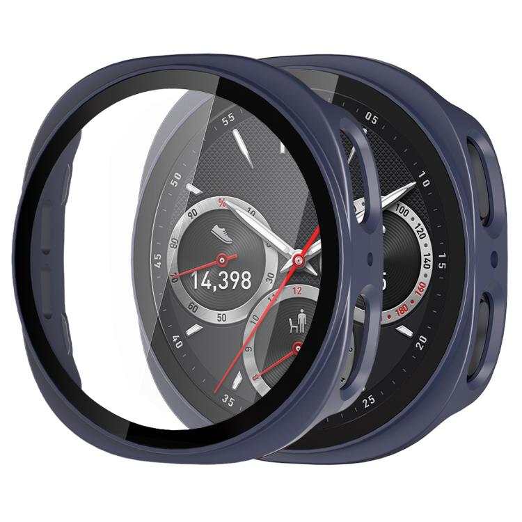 Cover protettiva per orologio xDfind con pellicola temperata integrata e finitura satinata in PC., For Samsung Galaxy Watch8 44mm, For Samsung Galaxy Watch8 40mm