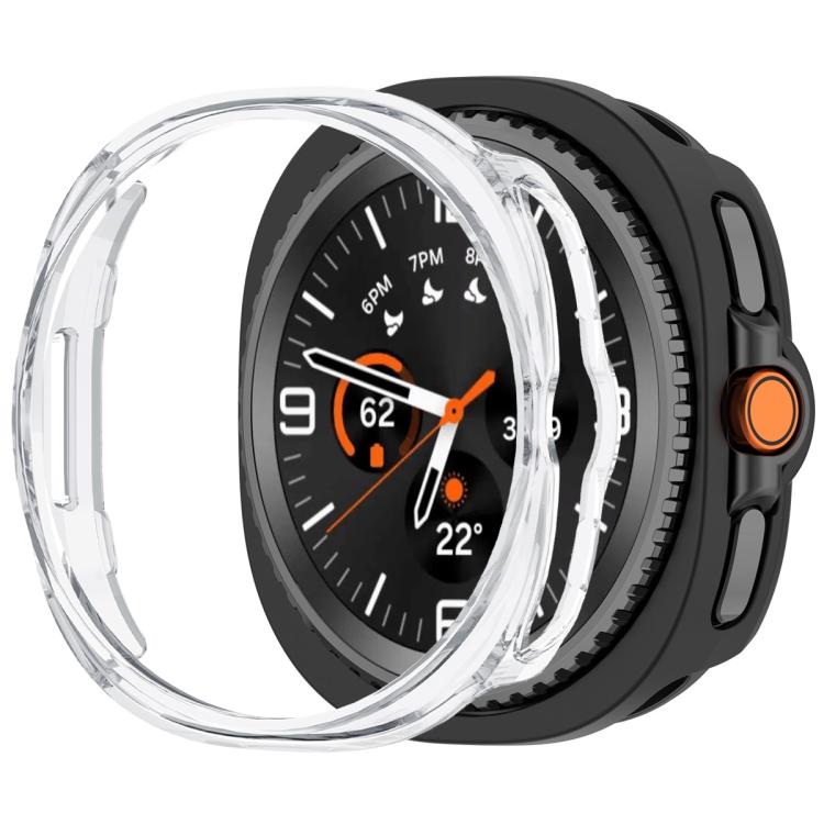 xDfind PC Hollow Half Cover per orologio, For Samsung Galaxy Watch8 Classic 46mm, For Samsung Galaxy Watch8 44mm