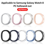 xDfind PC Hollow Half Cover per orologio, For Samsung Galaxy Watch8 Classic 46mm, For Samsung Galaxy Watch8 44mm