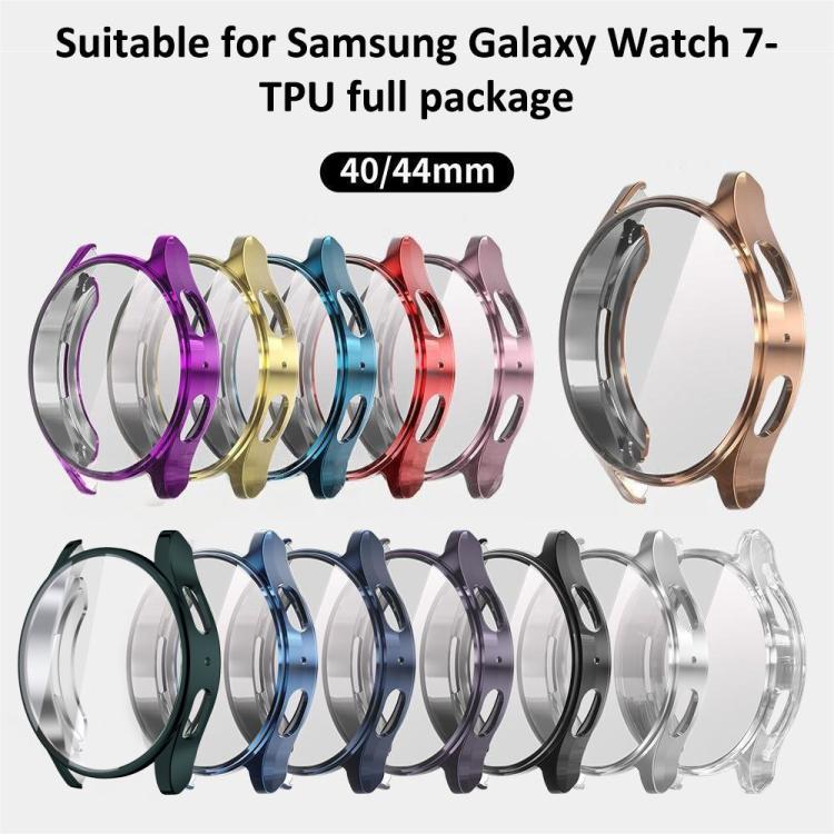Cover per orologio xDfind con pellicola temperata e TPU integrato, For Samsung Galaxy Watch7 44mm