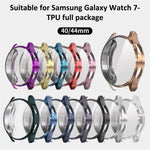 Cover per orologio xDfind con pellicola temperata e TPU integrato, For Samsung Galaxy Watch7 40mm
