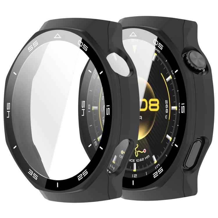 xDfind Cover protettiva per orologio con pellicola temperata a gradiente integrata nel PC, For Huawei Watch GT 6 Pro 46mm, For Huawei Watch GT 6 46mm