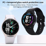 xDfind Cover protettiva per orologio con pellicola temperata a gradiente integrata nel PC, For Huawei Watch GT 6 41mm