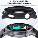 xDfind Cover protettiva per orologio con pellicola temperata a gradiente integrata nel PC, For Huawei Watch GT 6 Pro 46mm, For Huawei Watch GT 6 46mm