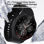 xDfind Cover protettiva per orologio con pellicola temperata a gradiente integrata nel PC, For Huawei Watch GT 6 Pro 46mm, For Huawei Watch GT 6 46mm