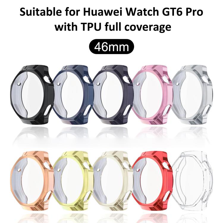 Cover protettiva per orologio xDfind con pellicola temperata e TPU integrato., For Huawei Watch GT 6 41mm