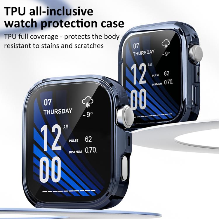 Cover protettiva per orologio xDfind con pellicola temperata e TPU integrato., For Huawei Watch Fit 4 Pro, For Huawei Watch Fit 4