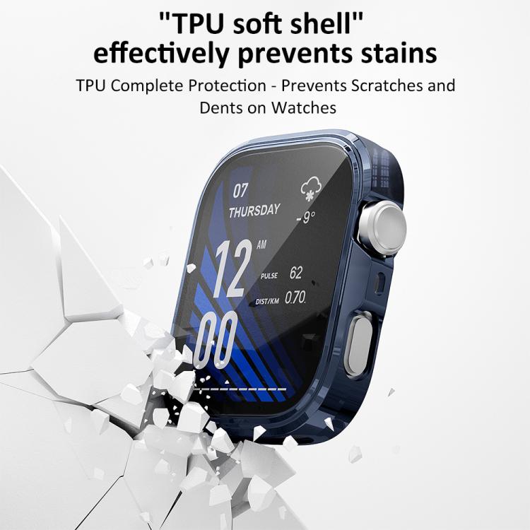Cover protettiva per orologio xDfind con pellicola temperata e TPU integrato., For Huawei Watch Fit 4 Pro, For Huawei Watch Fit 4