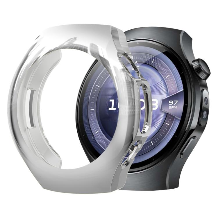 Cover protettiva per orologio xDfind con pellicola temperata e TPU integrato., For Huawei Watch 5 42mm, For Huawei Watch 5 46mm
