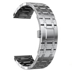 Cinturino per orologio in lega di titanio con fibbia a farfalla., 22mm