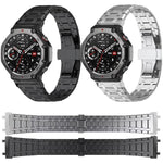 Cinturino per orologio in lega di titanio con fibbia a farfalla., For  Amazfit T-Rex 3, For  Amazfit T-Rex 2, For Amazfit T-Rex Pro
