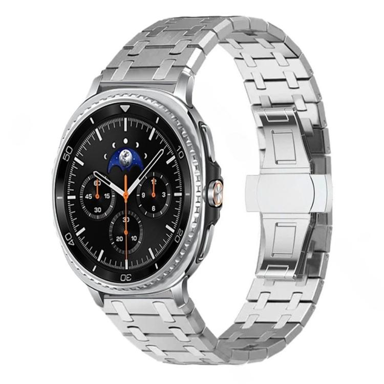 Cinturino per orologio in lega di titanio con fibbia a farfalla., For Samsung Galaxy Watch Ultra 47mm / Ultra 2025, For Samsung Galaxy Watch8 / Watch8 Classic