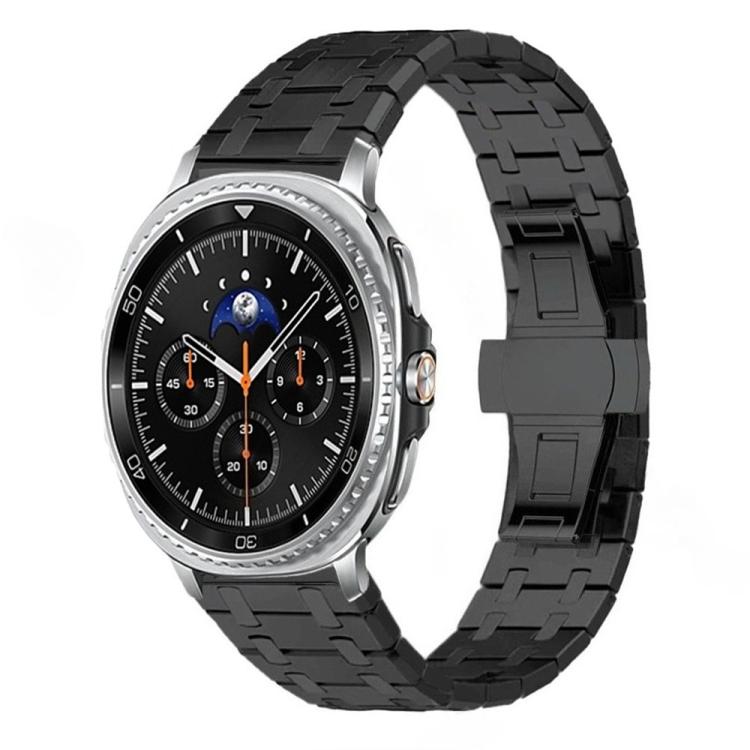 Cinturino per orologio in lega di titanio con fibbia a farfalla., For Samsung Galaxy Watch Ultra 47mm / Ultra 2025, For Samsung Galaxy Watch8 / Watch8 Classic