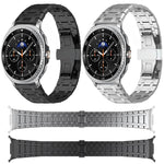 Cinturino per orologio in lega di titanio con fibbia a farfalla., For Samsung Galaxy Watch Ultra 47mm / Ultra 2025, For Samsung Galaxy Watch8 / Watch8 Classic