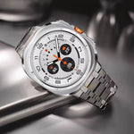 Cinturino per orologio in lega di titanio con fibbia a farfalla., For Samsung Galaxy Watch Ultra 47mm / Ultra 2025, For Samsung Galaxy Watch8 / Watch8 Classic
