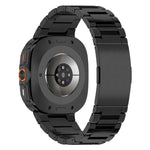 Cinturino per orologio in lega di titanio con fibbia HW a tre perline integrata., For Samsung Galaxy Watch8 / Watch8 Classic