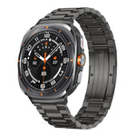 Cinturino per orologio in lega di titanio con fibbia HW a tre perline, staccabile., For Samsung Galaxy Watch Ultra 47mm / Ultra 2025, For Samsung Galaxy Watch8 / Watch8 Classic