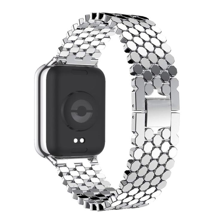 Cinturino per orologio in acciaio inossidabile con texture a squame di pesce., For vivo Watch GT 2 / iQOO Watch GT 2, For vivo Watch GT / iQOO Watch GT