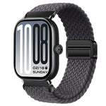 Cinturino per orologio con fibbia magnetica e passante in nylon intrecciato., For vivo Watch GT 2 / iQOO Watch GT 2, For vivo Watch GT / iQOO Watch GT