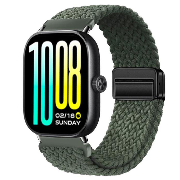 Cinturino per orologio con fibbia magnetica e passante in nylon intrecciato., For vivo Watch GT 2 / iQOO Watch GT 2, For vivo Watch GT / iQOO Watch GT