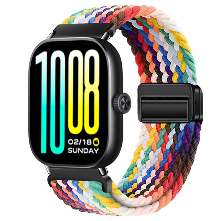Cinturino per orologio con fibbia magnetica e passante in nylon intrecciato., For vivo Watch GT 2 / iQOO Watch GT 2, For vivo Watch GT / iQOO Watch GT