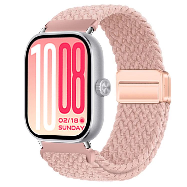 Cinturino per orologio con fibbia magnetica e passante in nylon intrecciato., For vivo Watch GT 2 / iQOO Watch GT 2, For vivo Watch GT / iQOO Watch GT